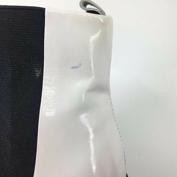 Sola Sana Womens Ankle Boots White Block Heels - Picture 6 of 6